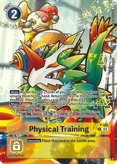 Physical Training (Starter Deck 18 Exclusive) (P-105) [Digimon Promotion Cards] Foil - Deck Out Gaming