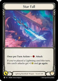 Star Fall // Volzar, the Lightning Rod (ROS009) [Rosetta] - Deck Out Gaming