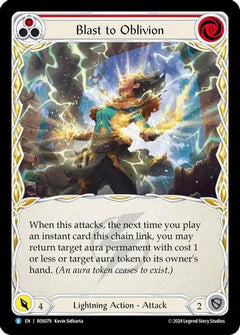 Blast to Oblivion (Red) (ROS079) [Rosetta] Rainbow Foil - Deck Out Gaming