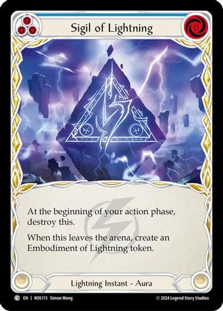 Sigil of Lightning (ROS113) [Rosetta] - Deck Out Gaming