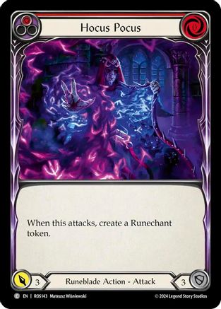 Hocus Pocus (Red) (ROS143) [Rosetta] - Deck Out Gaming