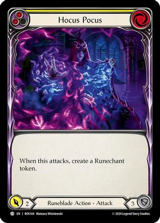 Hocus Pocus (Yellow) (ROS144) [Rosetta] - Deck Out Gaming