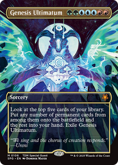 Genesis Ultimatum (Borderless) (106) [Special Guests] foil - Deck Out Gaming