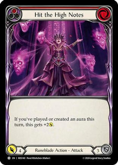 Hit the High Notes (Red) (ROS140) [Rosetta] Rainbow Foil - Deck Out Gaming