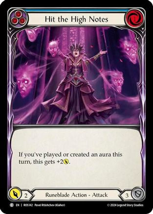 Hit the High Notes (Blue) (ROS142) [Rosetta] - Deck Out Gaming