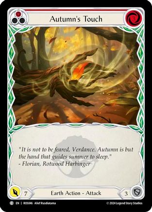 Autumn's Touch (Red) (ROS046) [Rosetta] - Deck Out Gaming
