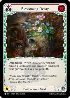 Blossoming Decay (Red) (ROS049) [Rosetta] - Deck Out Gaming