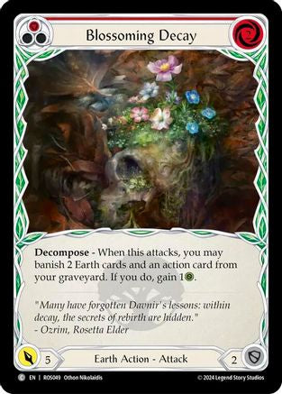 Blossoming Decay (Red) (ROS049) [Rosetta] - Deck Out Gaming