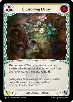 Blossoming Decay (Yellow) (ROS050) [Rosetta] - Deck Out Gaming