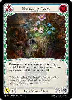 Blossoming Decay (Blue) (ROS051) [Rosetta] - Deck Out Gaming