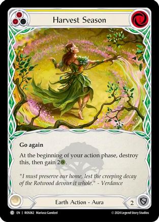 Harvest Season (Yellow) (ROS062) [Rosetta] - Deck Out Gaming