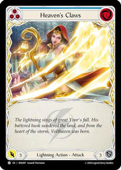Heaven's Claws (Blue) (ROS097) [Rosetta] - Deck Out Gaming