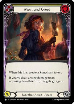 Meat and Greet (Yellow) (ROS147) [Rosetta] - Deck Out Gaming