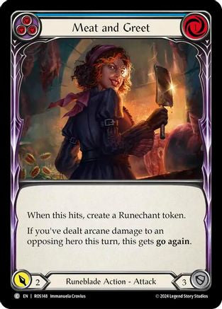 Meat and Greet (Blue) (ROS148) [Rosetta] - Deck Out Gaming