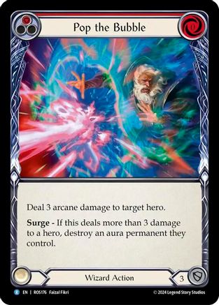 Pop the Bubble (Red) (ROS176) [Rosetta] Rainbow Foil - Deck Out Gaming