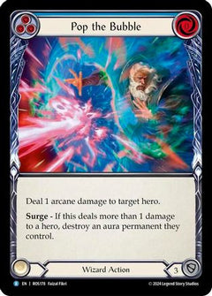 Pop the Bubble (Blue) (ROS178) [Rosetta] Rainbow Foil - Deck Out Gaming