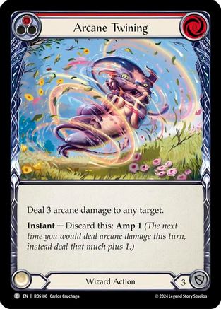 Arcane Twining (Red) (ROS186) [Rosetta] - Deck Out Gaming