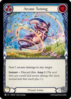 Arcane Twining (Blue) (ROS188) [Rosetta] Rainbow Foil - Deck Out Gaming