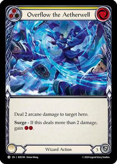 Overflow the Aetherwell (Yellow) (ROS199) [Rosetta] Rainbow Foil - Deck Out Gaming