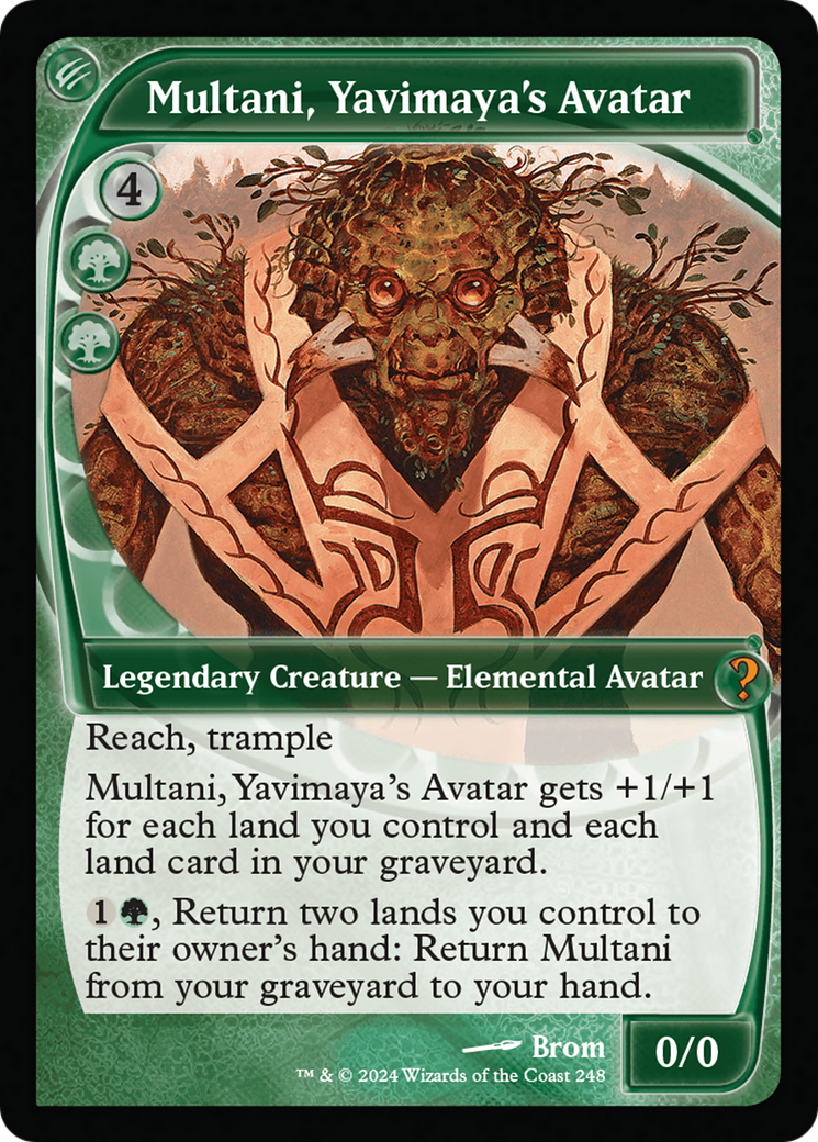 Multani, Yavimaya's Avatar (248) [Mystery Booster 2] foil - Deck Out Gaming