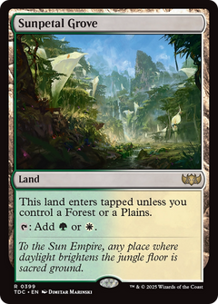 Sunpetal Grove (399) [Commander: Tarkir: Dragonstorm] - Deck Out Gaming