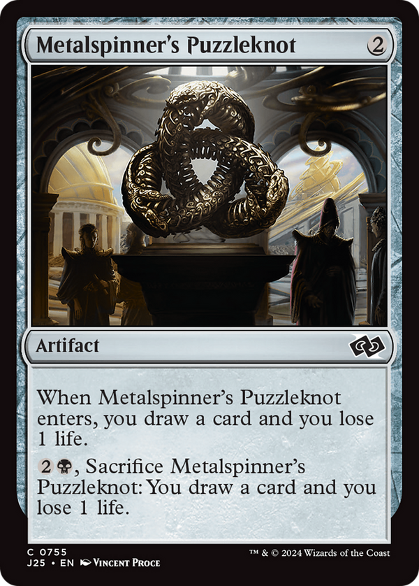 Metalspinner's Puzzleknot (755) [Foundations Jumpstart] - Deck Out Gaming