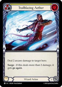 Trailblazing Aether (Yellow) (ROS208) [Rosetta] - Deck Out Gaming