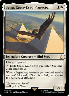 Senu, Keen-Eyed Protector (8) [Assassin's Creed] - Deck Out Gaming