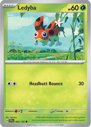 Ledyba (2) [SV07: Stellar Crown] - Deck Out Gaming