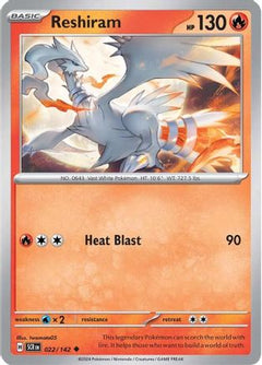 Reshiram (22) [SV07: Stellar Crown] - Deck Out Gaming