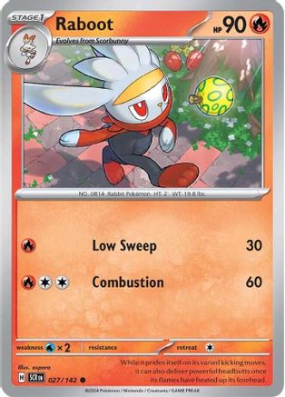 Raboot - 027/142 (27) [SV07: Stellar Crown] - Deck Out Gaming