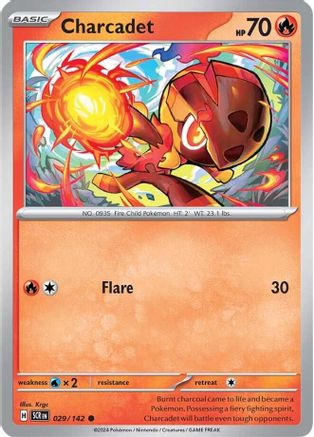 Charcadet (29) [SV07: Stellar Crown] Reverse Holofoil - Deck Out Gaming