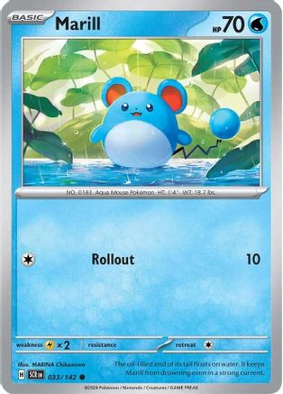 Marill (33) [SV07: Stellar Crown] - Deck Out Gaming