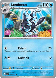 Lumineon (36) [SV07: Stellar Crown] Reverse Holofoil - Deck Out Gaming