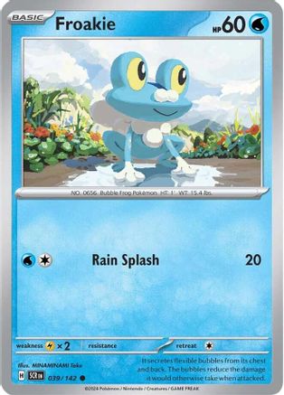 Froakie (39) [SV07: Stellar Crown]