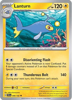 Lanturn (49) [SV07: Stellar Crown] Reverse Holofoil - Deck Out Gaming