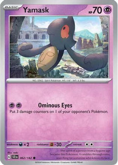 Yamask (62) [SV07: Stellar Crown] Reverse Holofoil - Deck Out Gaming