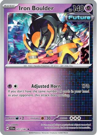 Iron Boulder (71) [SV07: Stellar Crown] Holofoil - Deck Out Gaming