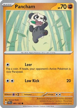 Pancham (85) [SV07: Stellar Crown] Reverse Holofoil