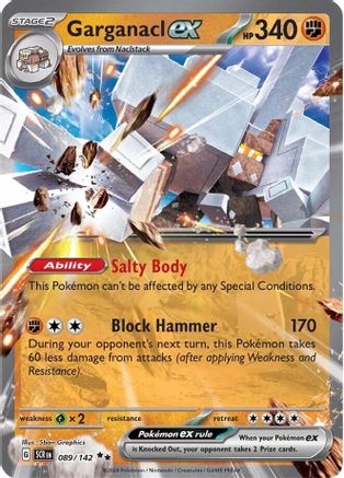 Garganacl ex (89) [SV07: Stellar Crown] Holofoil - Deck Out Gaming