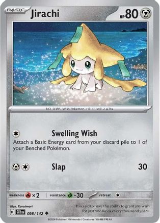 Jirachi (98) [SV07: Stellar Crown] Reverse Holofoil - Deck Out Gaming