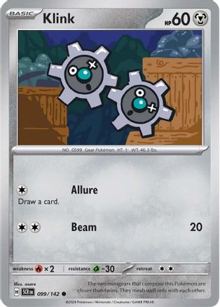 Klink (99) [SV07: Stellar Crown] Reverse Holofoil - Deck Out Gaming