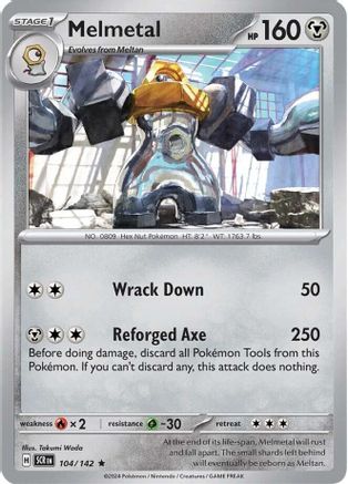 Melmetal (104) [SV07: Stellar Crown] Holofoil - Deck Out Gaming
