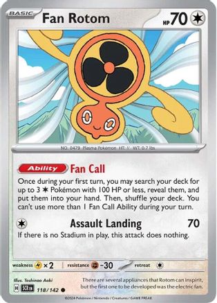 Fan Rotom (118) [SV07: Stellar Crown]