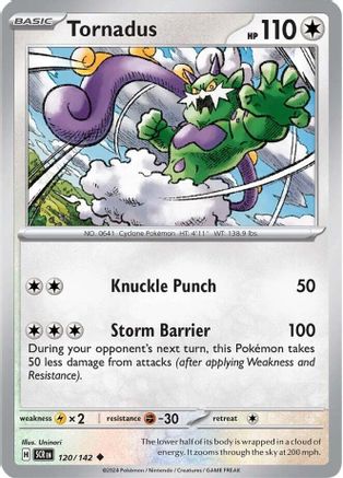 Tornadus (120) [SV07: Stellar Crown]