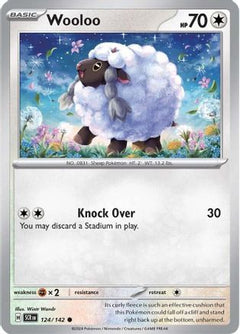 Wooloo (124) [SV07: Stellar Crown] - Deck Out Gaming