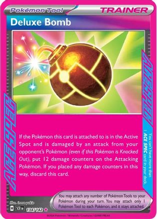 Deluxe Bomb (134) [SV07: Stellar Crown] Holofoil - Deck Out Gaming