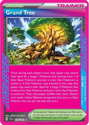 Grand Tree (136) [SV07: Stellar Crown] Holofoil - Deck Out Gaming