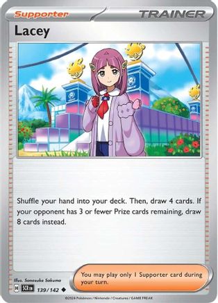 Lacey - 139/142 (139) [SV07: Stellar Crown] Reverse Holofoil - Deck Out Gaming