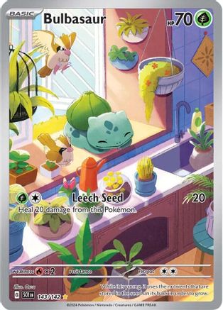 Bulbasaur (143) [SV07: Stellar Crown] Holofoil - Deck Out Gaming